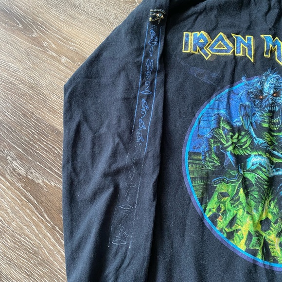 Iron Maiden Somewhere Back in Time Tour Shirt 2008 - Picture 7 of 10